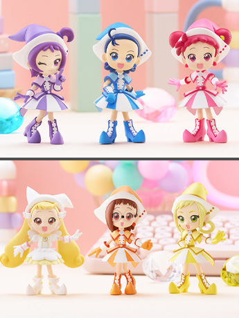 Ojamajo Doremi Dokkaan! PalVerse Box of 6 Figures