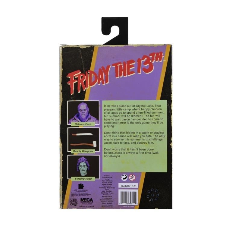 Friday the 13th Jason Voorhees (Classic Video Game Appearance) Action Figure with Theme Music Packaging Gallery Image 15