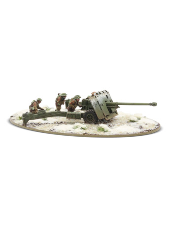 Bolt Action: 17-Pounder Anti-Tank Gun with British Infantry (Winter) Crew Miniatures Gallery Image 2