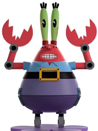 SpongeBob SquarePants Robot Mr. Krabs Vinyl Figure Gallery Image 2
