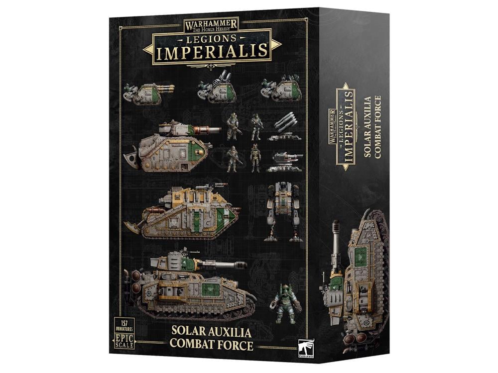 Warhammer: The Horus Heresy Legions Imperialis Solar Auxilia Combat Force Epic Scale Miniatures Set Gallery Image 1