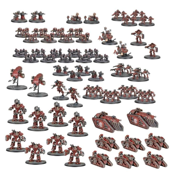 Warhammer: The Horus Heresy Legions Imperialis Mechanicum Combat Force Epic Scale Miniatures Set Gallery Image 3