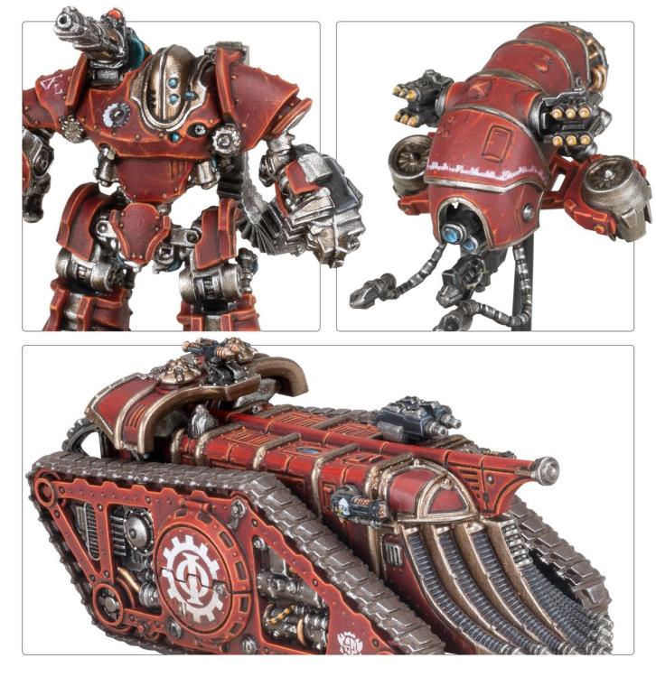 Warhammer: The Horus Heresy Legions Imperialis Mechanicum Combat Force Epic Scale Miniatures Set Gallery Image 9