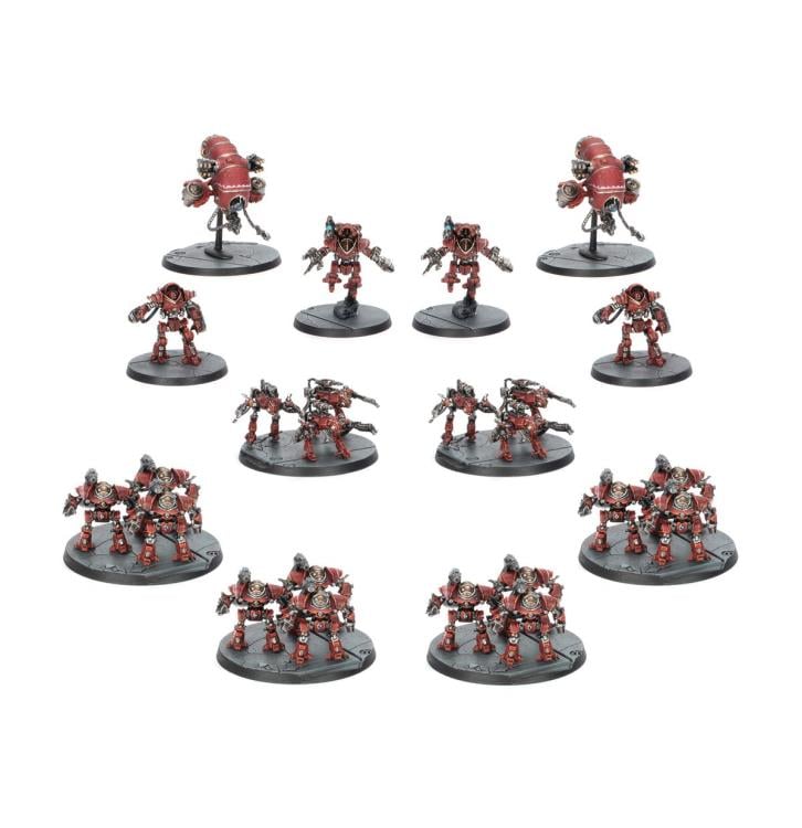 Warhammer: The Horus Heresy Legions Imperialis Mechanicum Combat Force Epic Scale Miniatures Set Gallery Image 5