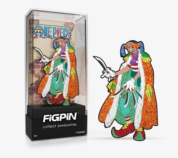 One Piece FiGPiN #2142 Buggy NYCC 2025 Exclusive Gallery Image 4
