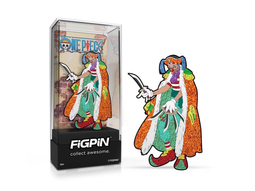 One Piece FiGPiN #2142 Buggy NYCC 2025 Exclusive Gallery Image 1