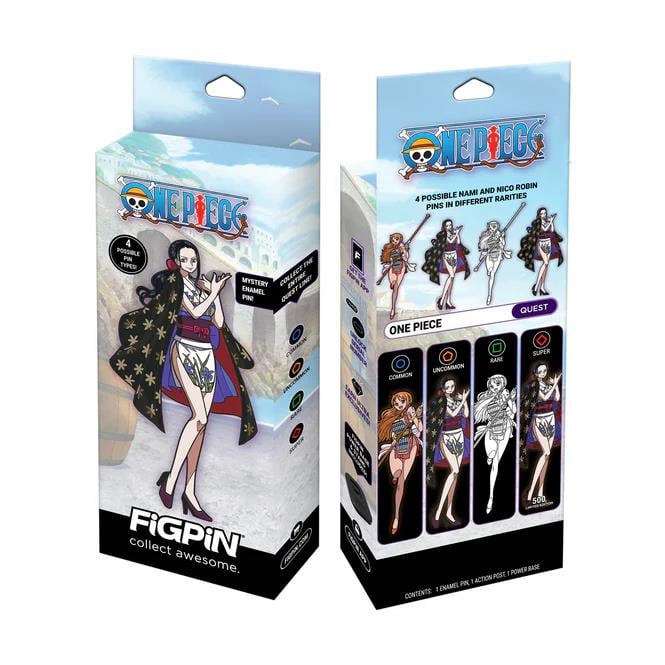 One Piece FiGPiN Quest Nami and Nico Robin Random Pin