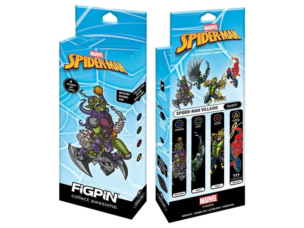 Marvel FiGPiN Quest Spider-Man Villains Random Pin Gallery Image 1