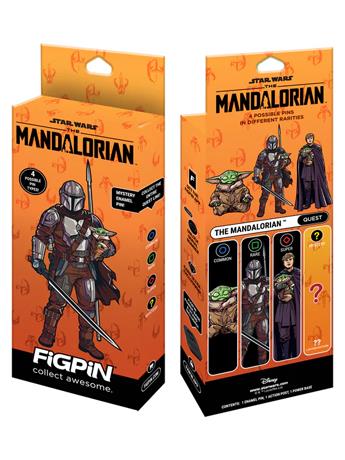 Star Wars FiGPiN Quest The Mandalorian Random Pin Gallery Image 2