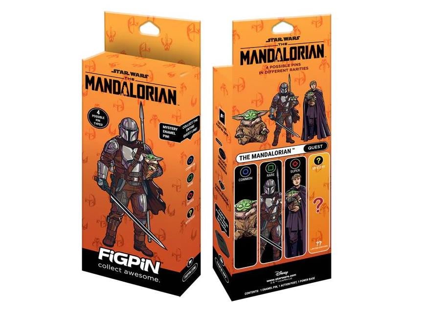 Star Wars FiGPiN Quest The Mandalorian Random Pin Gallery Image 1