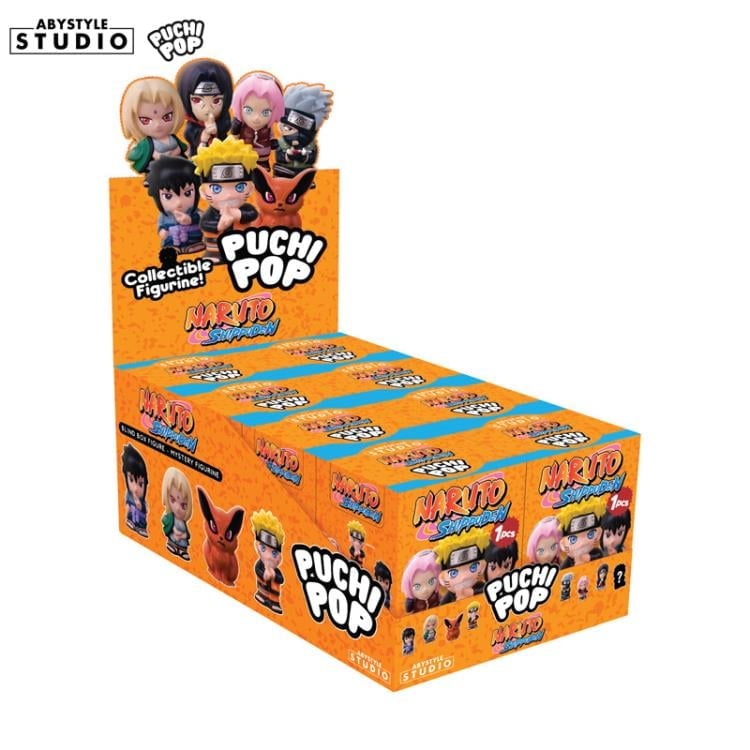 Naruto: Shippuden Puchi Pop Wave 1 Box of 8 Random Figures Naruto: Shippuden Puchi Pop Wave 1 Box of 8 Random Figures