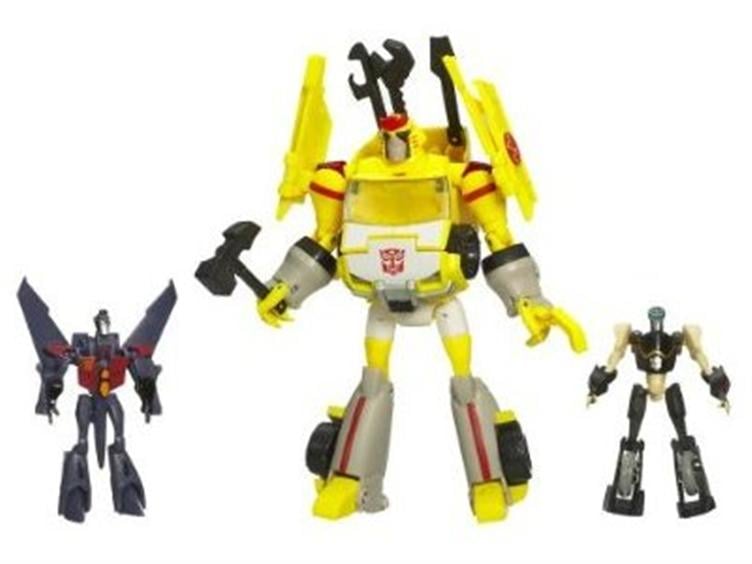 Animated Rescue Ratchet With Legends Prowl & Starscream Exclusive Gallery Image 2