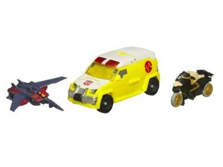 Animated Rescue Ratchet With Legends Prowl & Starscream Exclusive Gallery Image 1