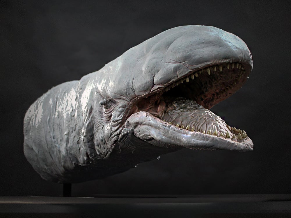 Star Wars: The Empire Strikes Back Archive Collection Space Slug (1:1 Dual Signature Edition) Limited Edition Concept Maquette Replica Gallery Image 1