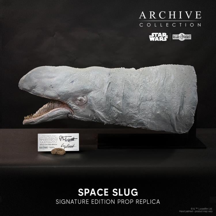Star Wars: The Empire Strikes Back Archive Collection Space Slug (1:1 Dual Signature Edition) Limited Edition Concept Maquette Replica Gallery Image 5