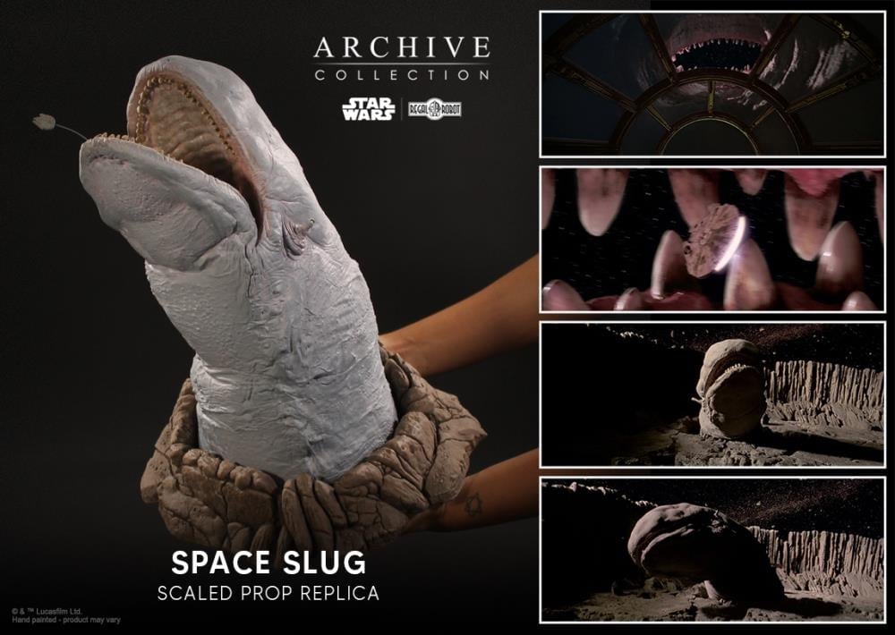 Star Wars: The Empire Strikes Back Archive Collection Space Slug (Scaled Numbered Edition) Limited Edition Concept Maquette Replica Gallery Image 15