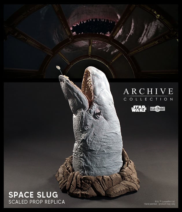 Star Wars: The Empire Strikes Back Archive Collection Space Slug (Scaled Numbered Edition) Limited Edition Concept Maquette Replica Gallery Image 10