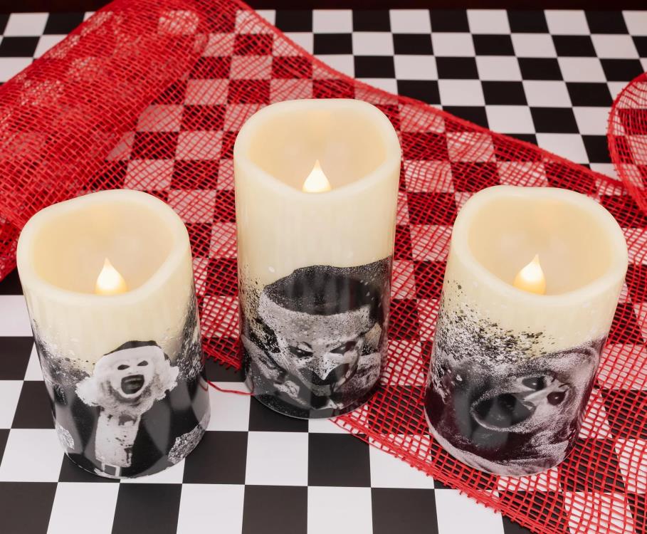 Terrifier 3 Santa Art the Clown LED Candles Gallery Image 5