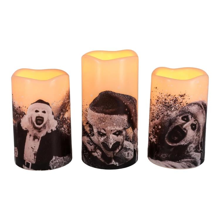 Terrifier 3 Santa Art the Clown LED Candles Gallery Image 4