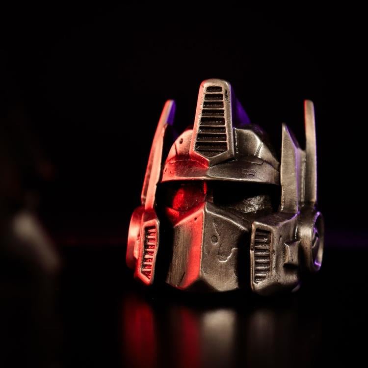 Transformers Optimus Prime and Megatron Metal Masks Set Gallery Image 4