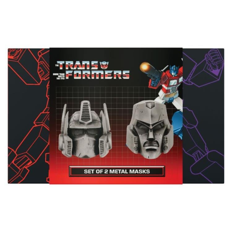 Transformers Optimus Prime and Megatron Metal Masks Set Gallery Image 20