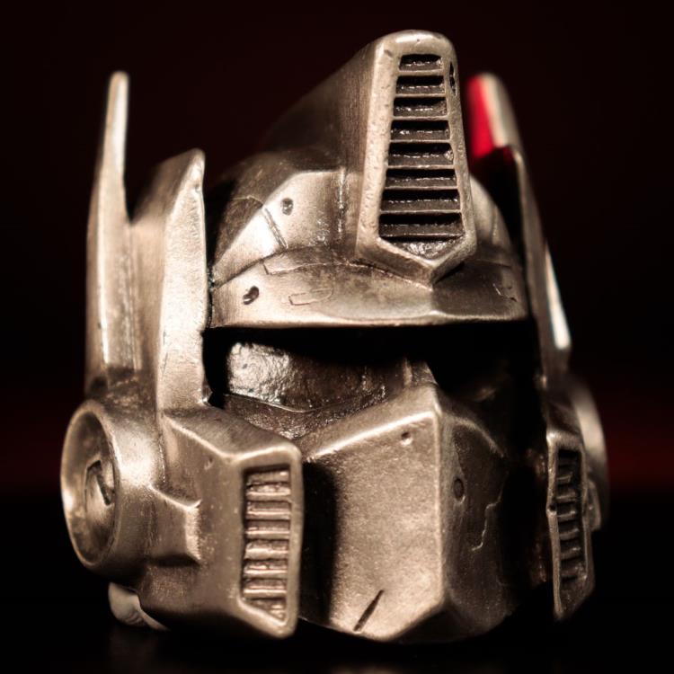 Transformers Optimus Prime and Megatron Metal Masks Set Gallery Image 7