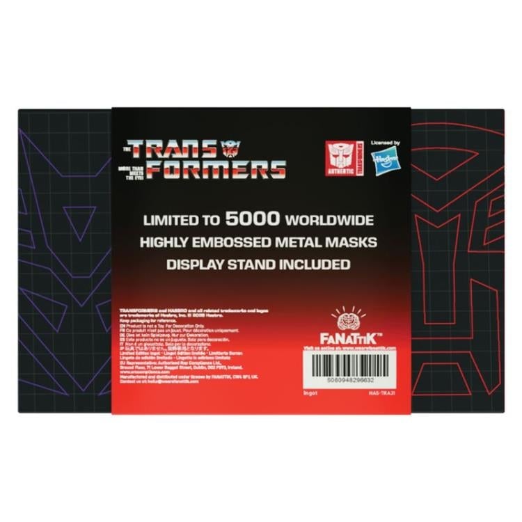 Transformers Optimus Prime and Megatron Metal Masks Set Gallery Image 21