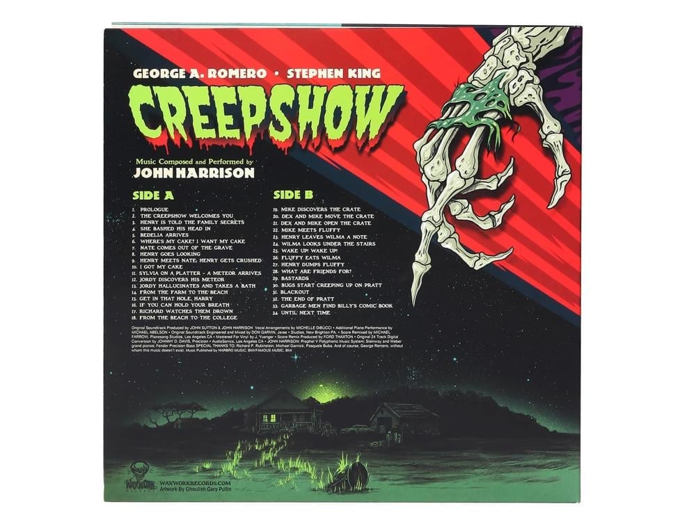 Creepshow Original Motion Picture Soundtrack Vinyl LP (Meteor