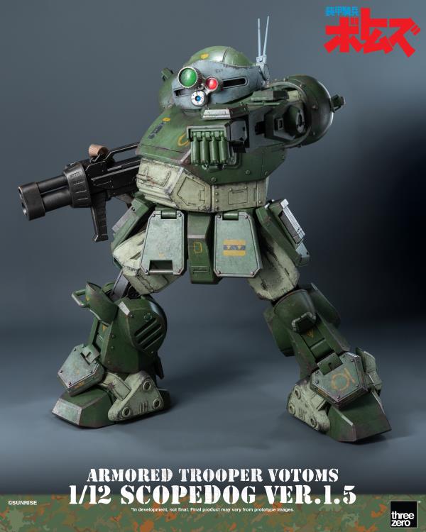 Armored Trooper Votoms Scopedog (Ver. 1.5) 1/12 Scale Action Figure Gallery Image 6
