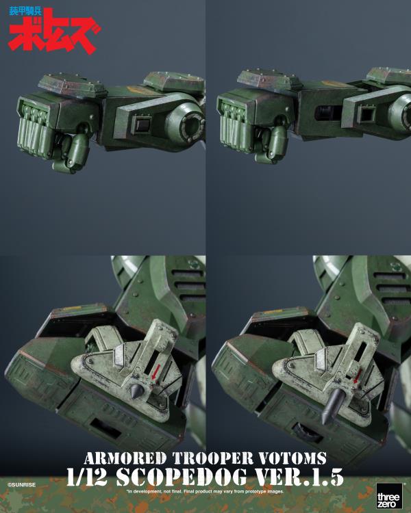 Armored Trooper Votoms Scopedog (Ver. 1.5) 1/12 Scale Action Figure Gallery Image 16
