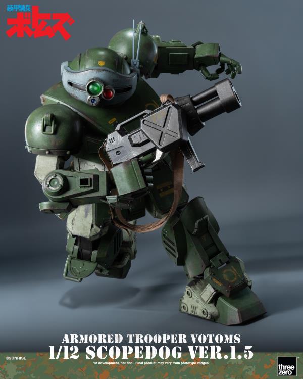 Armored Trooper Votoms Scopedog (Ver. 1.5) 1/12 Scale Action Figure Gallery Image 10