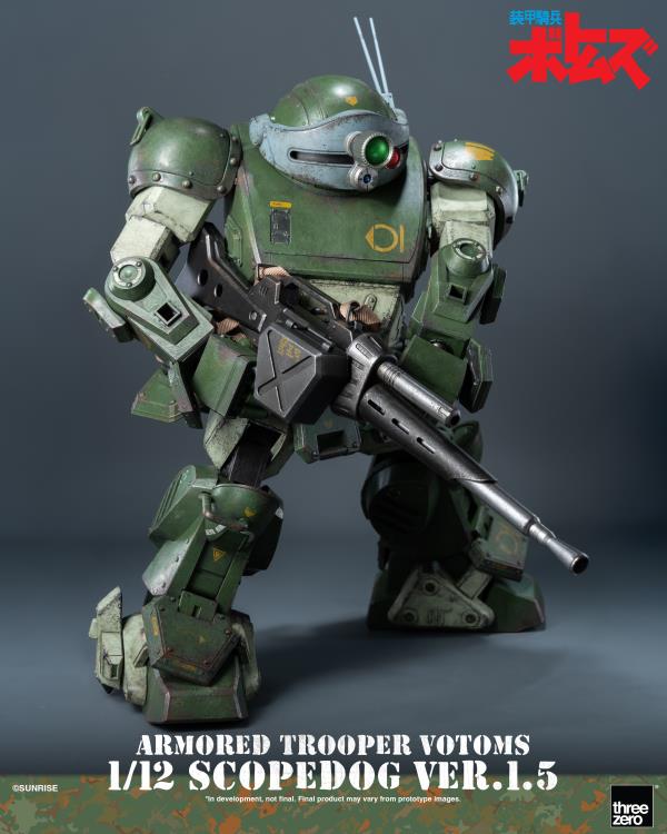 Armored Trooper Votoms Scopedog (Ver. 1.5) 1/12 Scale Action Figure Gallery Image 4