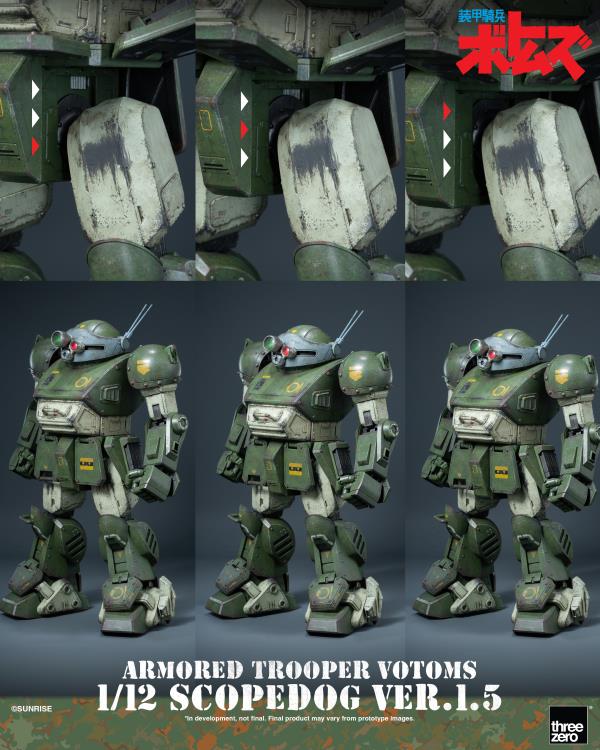 Armored Trooper Votoms Scopedog (Ver. 1.5) 1/12 Scale Action Figure Gallery Image 17