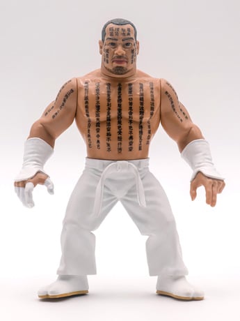 【未開封】白使　HAKUSHI　WWF　フィギュア Wrestling's Heels and Faces Vol.5 Jinsei Shinzaki (Hakushi) Action