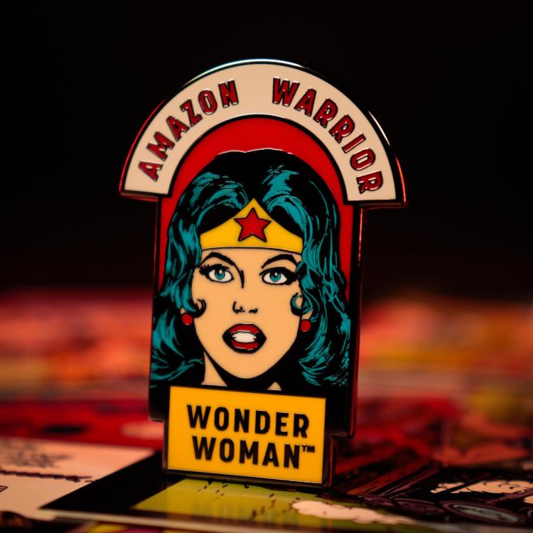 DC Comics Wonder Woman Amazon Warrior Limited Edition Pin Badge Gallery Image 3