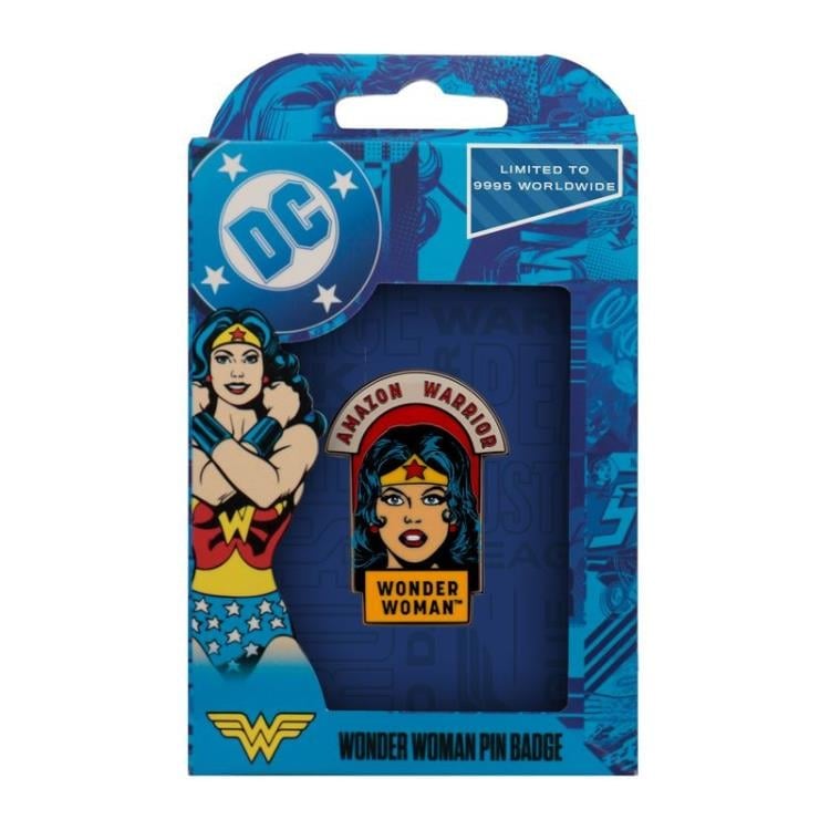 DC Comics Wonder Woman Amazon Warrior Limited Edition Pin Badge Gallery Image 6