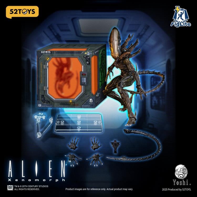 Alien FigLite Xenomorph 1/12 Scale Action Figure Gallery Image 16