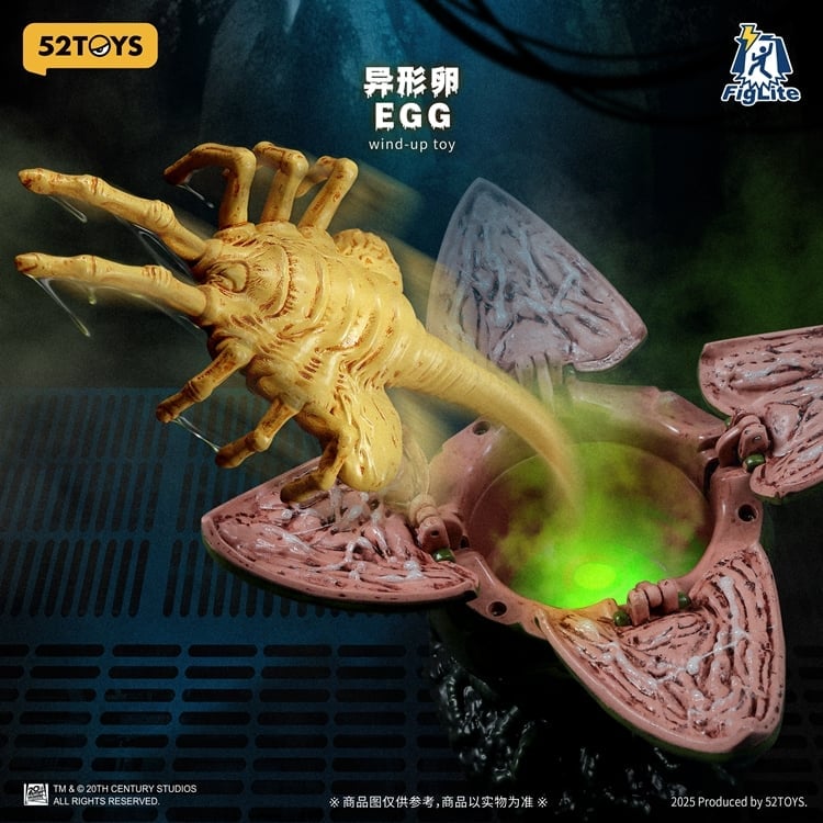 Alien FigLite Xenomorph Egg Wind-Up Toy