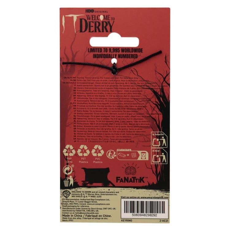 IT: Welcome to Derry The Losers Limited Edition Keyring Gallery Image 7