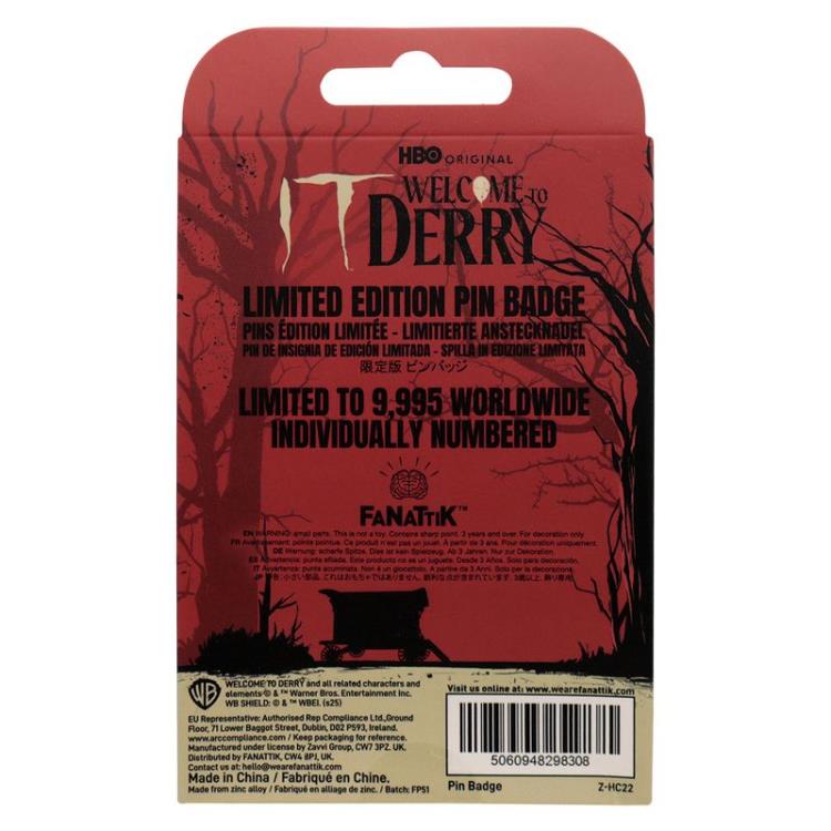 IT: Welcome to Derry DAFB Limited Edition Pin Badge Gallery Image 7