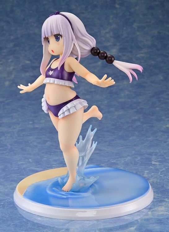 Miss Kobayashi's Dragon Maid Kanna Kamui (Excited to Wear a Swimsuit at Home Purple Ver.) 1/6 Scale Figure Gallery Image 8