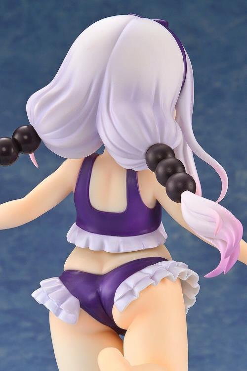 Miss Kobayashi's Dragon Maid Kanna Kamui (Excited to Wear a Swimsuit at Home Purple Ver.) 1/6 Scale Figure Gallery Image 11