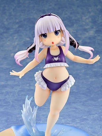 Miss Kobayashi's Dragon Maid Kanna Kamui (Excited to Wear a Swimsuit at Home Purple Ver.) 1/6 Scale Figure Gallery Image 2