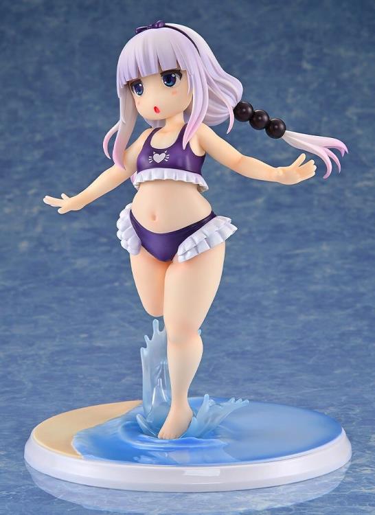 Miss Kobayashi's Dragon Maid Kanna Kamui (Excited to Wear a Swimsuit at Home Purple Ver.) 1/6 Scale Figure Gallery Image 9