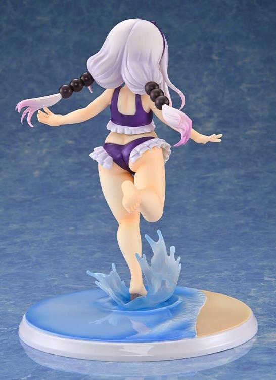 Miss Kobayashi's Dragon Maid Kanna Kamui (Excited to Wear a Swimsuit at Home Purple Ver.) 1/6 Scale Figure Gallery Image 6