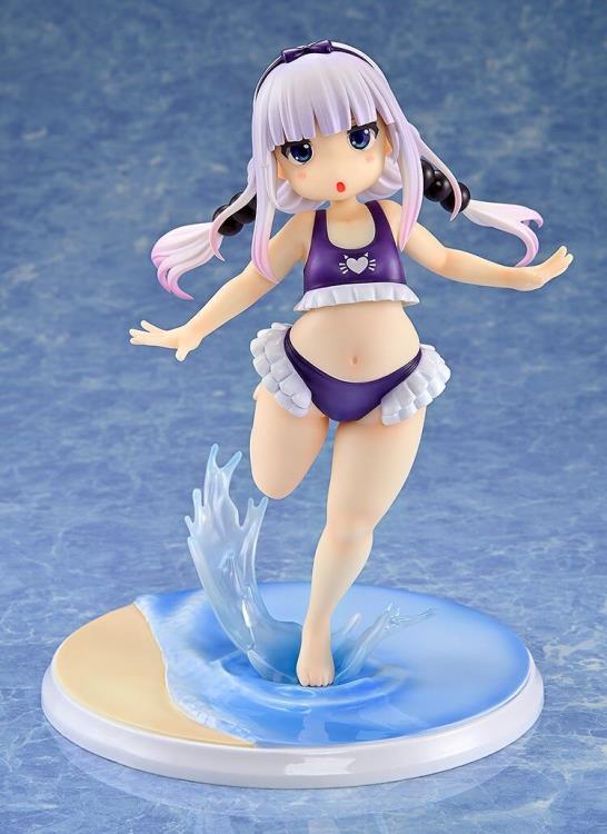 Miss Kobayashi's Dragon Maid Kanna Kamui (Excited to Wear a Swimsuit at Home Purple Ver.) 1/6 Scale Figure Gallery Image 3