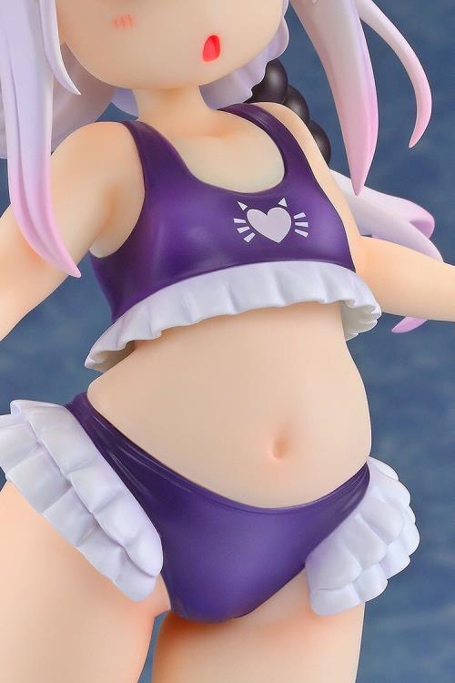 Miss Kobayashi's Dragon Maid Kanna Kamui (Excited to Wear a Swimsuit at Home Purple Ver.) 1/6 Scale Figure Gallery Image 10