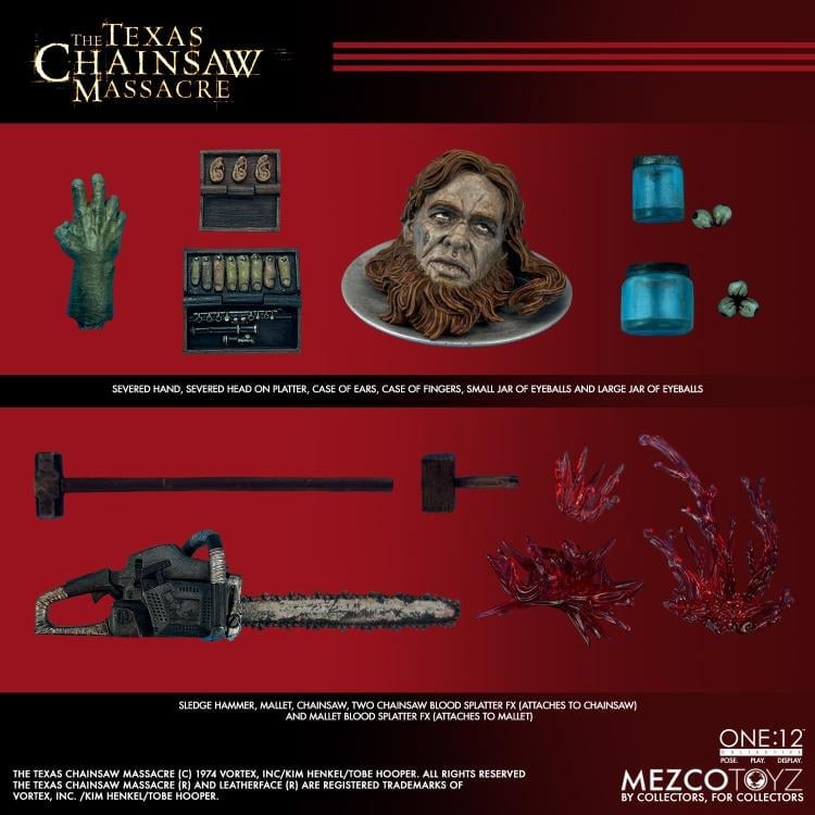 The Texas Chainsaw Massacre (2003) One:12 Collective Leatherface Action Figure Gallery Image 14