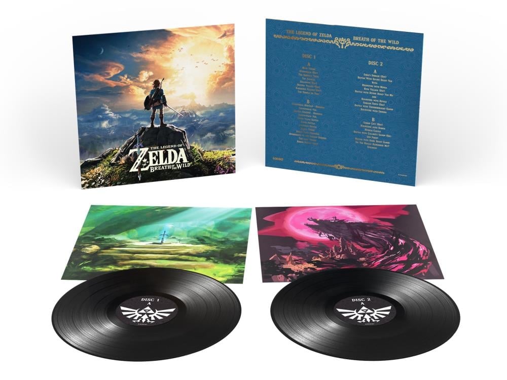 The Legend of Zelda: Breath of the Wild Original Video Game Soundtrack Vinyl 2XLP Gallery Image 4