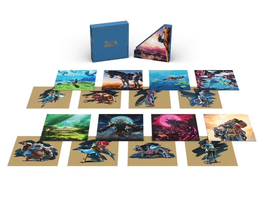 The Legend of Zelda: Breath of the Wild Original Video Game Soundtrack Deluxe Vinyl 8XLP Boxset Gallery Image 6
